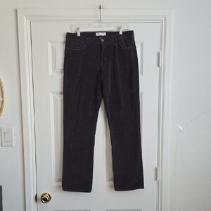 Calvin Klein Black Corduroy Pants